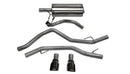 Corsa 09-18 Dodge Ram 1500 4.7L/5.7L V8 Quad/Crew Cab/Short Bed Black Dual Rear Exit Cat-Back Exhaus-1