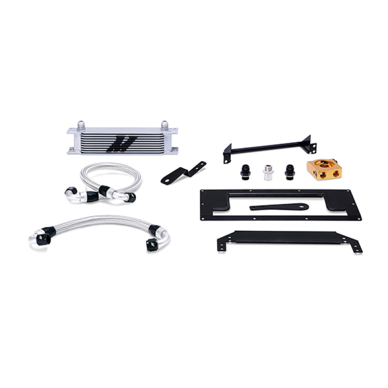 Mishimoto 99-05 Mazda Miata Thermostatic Oil Cooler Kit - Silver - 0