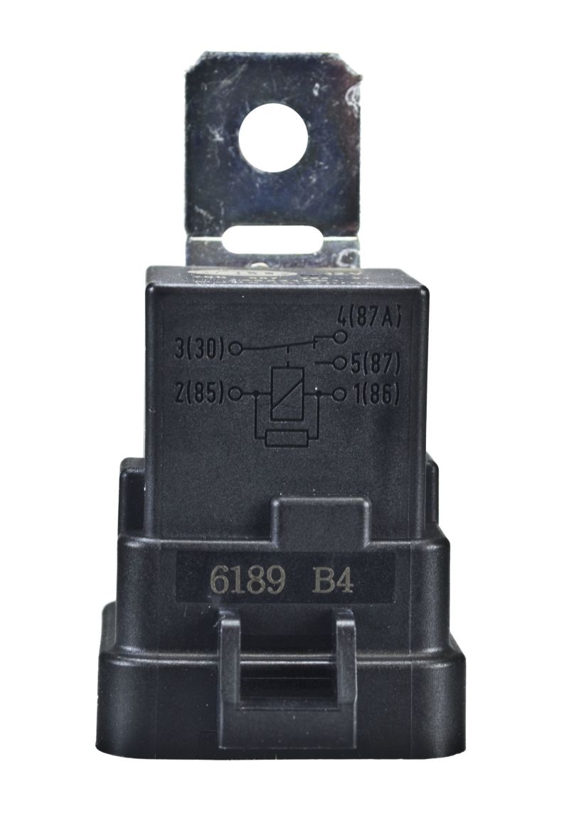 Hella 12V 20/40 Amp SPDT RES Relay with Weatherproof Bracket - Single - 0