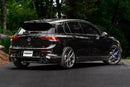MBRP 2022 Volkswagen Golf R MK8 3in Cat-Back Quad Rear w/ Carbon Fiber Tips Valve Delete Exhaust-3