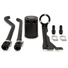 Mishimoto 2014+ Ford Fiesta ST Baffled Oil Catch Can Kit - Black - 0