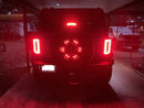 Oracle LED Illuminated Wheel Ring 3rd Brake Light - Red-7