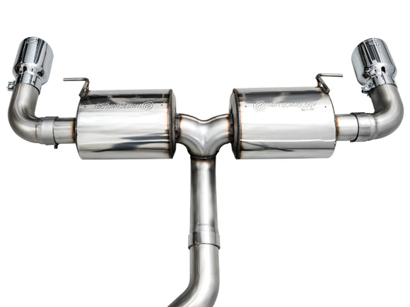 AWE Tuning 19-23 BMW 330i / 21-23 BMW 430i Base G2X Touring Axle-Back Exhaust - Chrome Silver