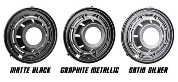 Oracle Oculus Bi-LED Projector Headlights for Jeep JL/Gladiator JT - Satin Silver - 5500K