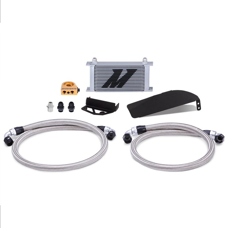Mishimoto 2017+ Honda Civic Type R Direct Fit Oil Cooler Kit - Silver - 0