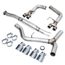 AWE Tuning Subaru WRX/STI VA/GV Sedan Track Edition Exhaust - Chrome Silver Tips (102mm)-5