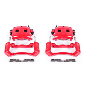 Power Stop 02-05 Dodge Ram 1500 Front Red Calipers w/Brackets - Pair