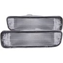 ANZO 1995-1997 Toyota Tacoma Euro Parking Lights Chrome-1