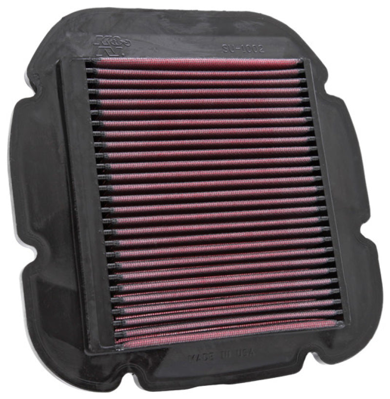 K&N 02-10 Suzuki DL 1000 V-Strom/04-12 DL650 V-Strom / 04-05 Kawasaki KLV1000 Replacement Air Filter - 0