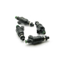 DeatschWerks Evo VIII/IX / 95-99 DSM 4G63T 1000cc Low Impedance Top Feed Injectors-2
