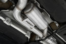 MBRP 2022 Volkswagen Golf R MK8 3in Cat-Back Quad Rear w/ Carbon Fiber Tips Valve Delete Exhaust-4