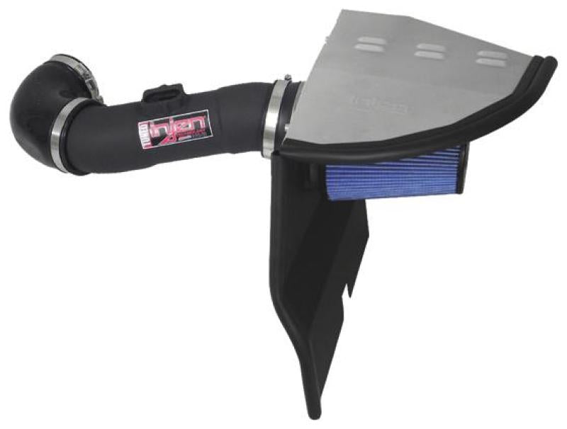 Injen 10 Camaro 3.6L V6 Wrinkle Black Power-Flow Short Ram Air Intake System - 0