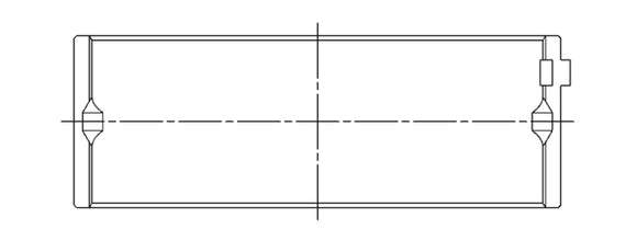 ACL Mitsubishi 4G93 1834CC Standard Size High Performance Main Bearing Set