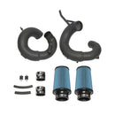 Injen 18-20 Kia Stinger 3.3L Twin Turbo Wrinkle Black Short Ram Air Intake-7