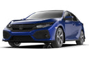Rally Armor 17-21 Honda Civic EX/EX-L/LX (Hatchback) Black UR Mud Flap White Logo-3