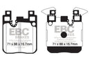 EBC 14+ BMW M3 3.0 Twin Turbo (F80) Redstuff Rear Brake Pads-1