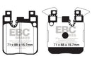EBC 14+ BMW M3 3.0 Twin Turbo (F80) Yellowstuff Rear Brake Pads-3