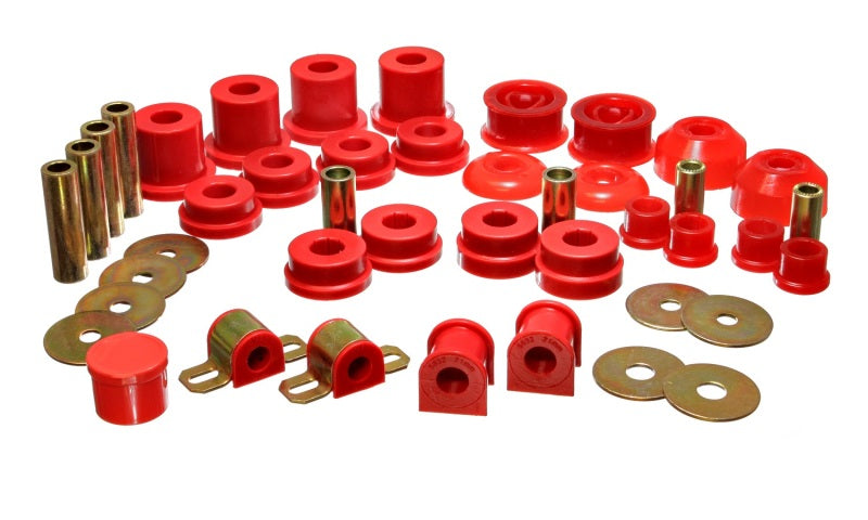 Energy Suspension 05-07 Scion tC Red Hyper-Flex Master Bushing Set - 0