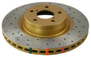 DBA 93-98 Supra Non-Turbo / 00-05 Lexus IS300 Front Drilled & Slotted 4000 Series Rotor-1