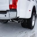 MBRP 17-19 Ford F-250/350/450 6.7L 4in Filter Back Single Side Dual Exit T409 Exhaust System-3