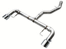 AWE Tuning 19-23 BMW 330i / 21-23 BMW 430i Base G2X Track Edition Axle-Back Exhaust - Chrome Silver-1