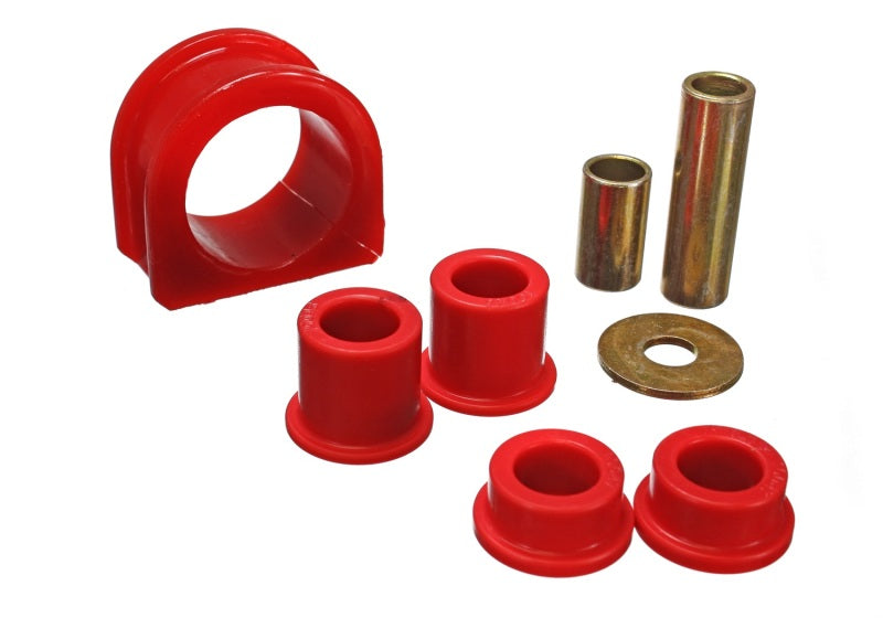 Energy Suspension Steering Rack Bushing Set - Red - 0