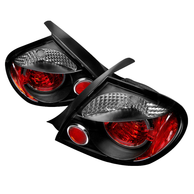 Spyder Dodge Neon 03-05 Euro Style Tail Lights Black ALT-YD-DN03-BK - 0