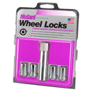 McGard Wheel Lock Nut Set - 4pk. (Tuner / Cone Seat) M12X1.5 / 13/16 Hex / 1.24in. Length - Chrome-6