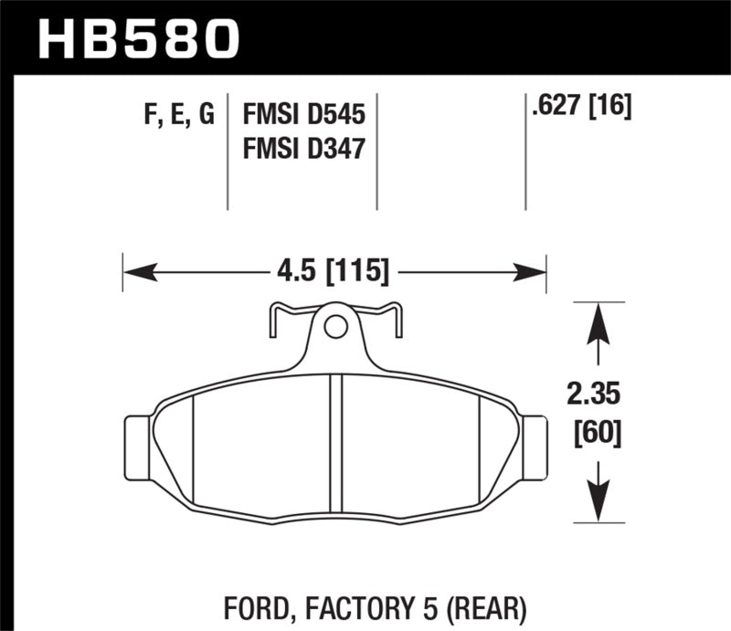 Hawk HPS Street Brake Pads