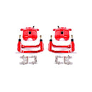 Power Stop 01-03 Acura CL Front Red Calipers w/Brackets - Pair-1