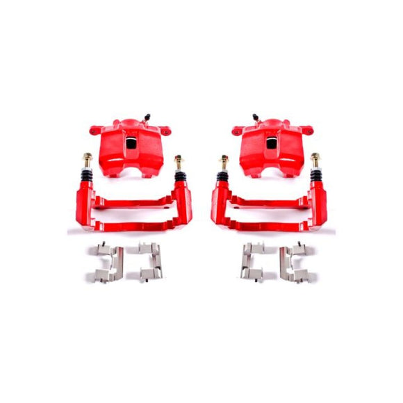 Power Stop 01-03 Acura CL Front Red Calipers w/Brackets - Pair