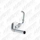 MBRP F-250/350 6.0L EC/CC 5in Turbo Back (Stock Cat) Single Side Exit AL-1