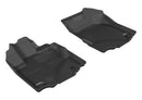 3D MAXpider 2006-2014 Honda Ridgeline Kagu 1st Row Floormat - Black-1