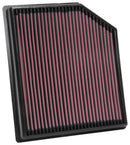 K&N 2018 Jeep Grand Cherokee V8-6.2L F/I Replacement Drop In Air Filter-1