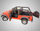 BedRug 03-06 Jeep LJ Unlimited Rear 4pc BedTred Cargo Kit (Incl Tailgate & Tub Liner)-4