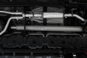 MBRP 2022 Toyota Tundra 3.5L Dual Cat-back 4in Single Side Exit Dual Wall Angle Cut Tip - T304 - 0