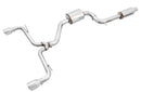 AWE Tuning Volkswagen GTI MK7.5 2.0T Touring Edition Exhaust w/Chrome Silver Tips 102mm-1