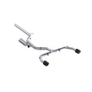 MBRP 2022 VW Golf GTI MK8 T304 SS 3in Cat-Back Exhaust 2.5in Dual Split Rear w/ Carbon Fiber Tips-1
