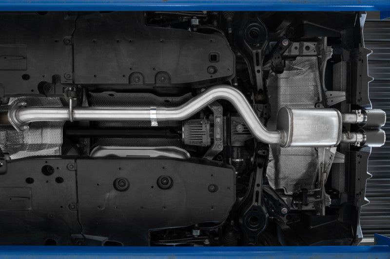 MBRP 2023 Toyota Corolla GR 1.6L T304 SS 3in Cat-Back Dual Center Rear w/ Carbon Fiber Tips - 0