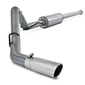 MBRP 11-13 Chevy 1500 Silverado/GMC Sierra 6.2L V8 3.5in Cat Back Single Side Exhaust AL - 0