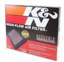 K&N 19 Porsche 911 3.0L H6 F/I Drop In Replacement Air Filter-4