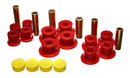 Energy Suspension 02-05 Dodge Ram 1500 2WD Red Rear Leaf Spring Bushing Set-1