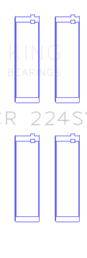 King Engine Bearings BMW S65B40A/S85B50A Connecting Rod Bearing Set - Size +0.25mm (COMES IN PAIRS)