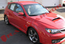 Rally Armor 08-11 Subaru STI (Hatch Only) / 11-14 WRX (Hatch Only) Black UR Mud Flap w/Red Logo-2