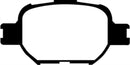 EBC 04-10 Scion TC 2.4 Yellowstuff Front Brake Pads-2