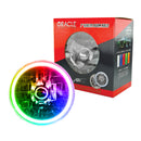 Oracle Pre-Installed Lights 7 IN. Sealed Beam - ColorSHIFT Halo-1