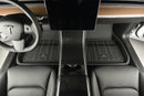 3D MAXpider 2020-2022 Tesla Model 3 Elitect 1st & 2nd Row Floormats - Black-4