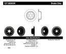 StopTech 05-10 GMC Sierra (w/ Rear Drum) / 07-09 GMC Yukon Rear Right Slotted & Drilled Rotor-10