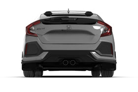Rally Armor 17-21 Honda Civic Sport/Sport Touring Black UR Mud Flap w/Dark Grey Logo - 0