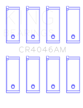 King Engine Bearings Honda D16A/D16Y/D16Z Rod Bearing Set - Size +0.25mm